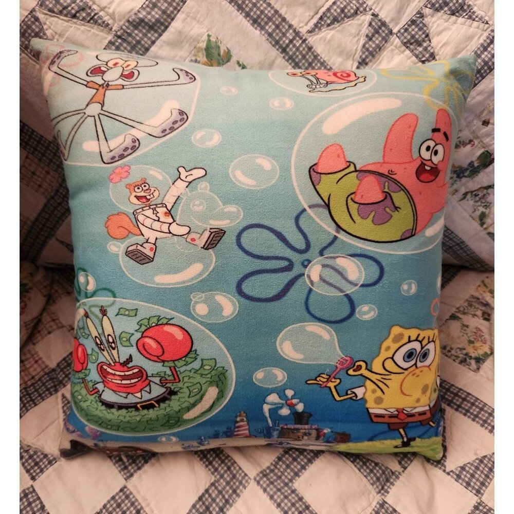 Spongebob Squarepants & Friends Throw Pillow